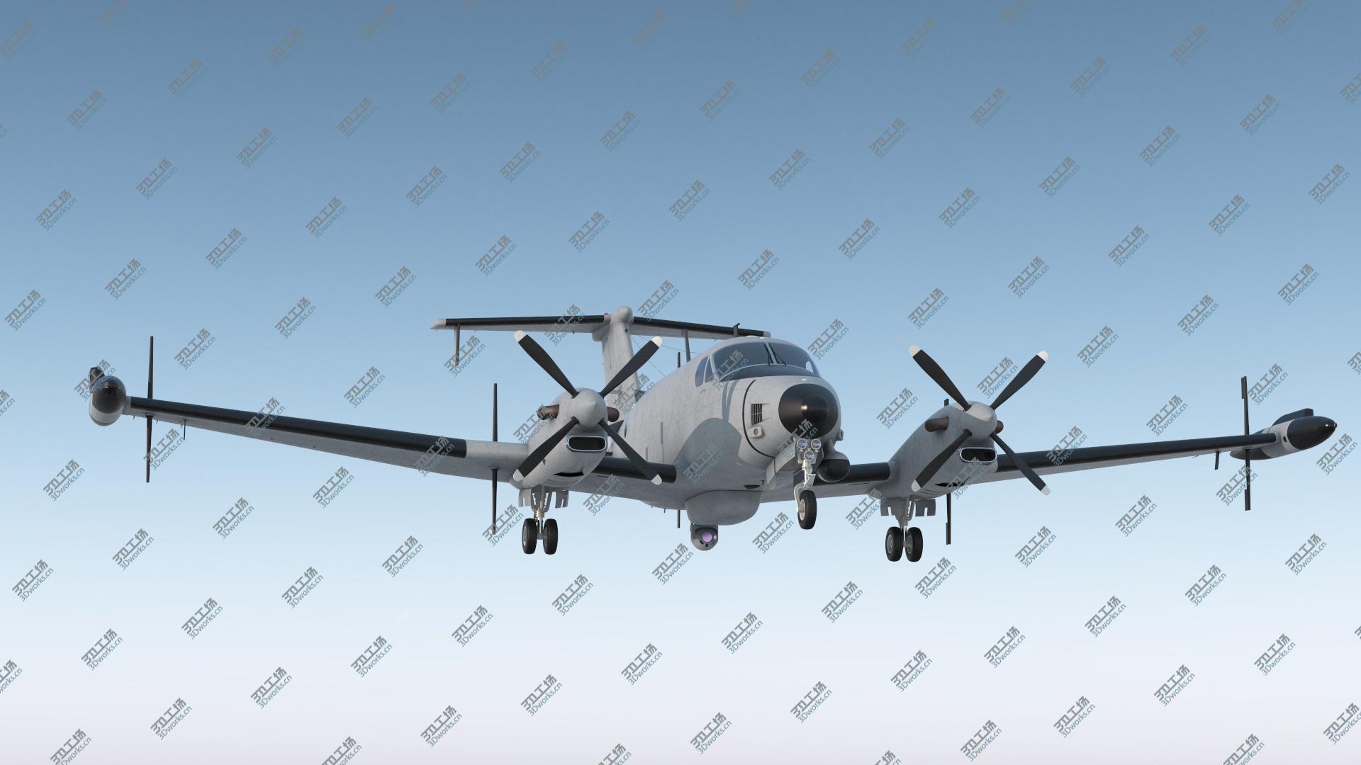 images/goods_img/202104093/3D model Beechcraft RC12 Guardrail/2.jpg